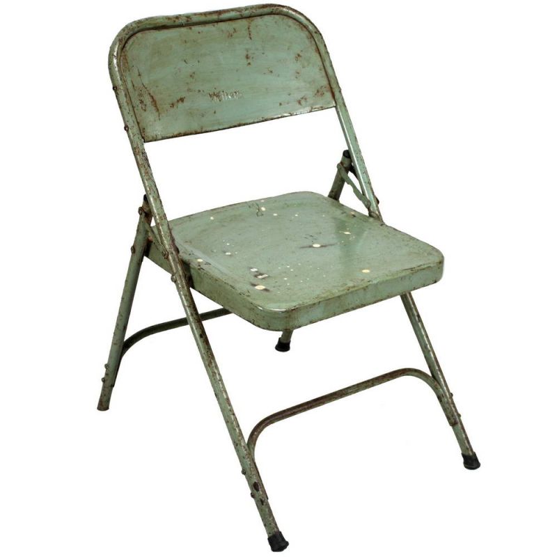Καρέκλα vintage πτυσσόμενη μεταλλική