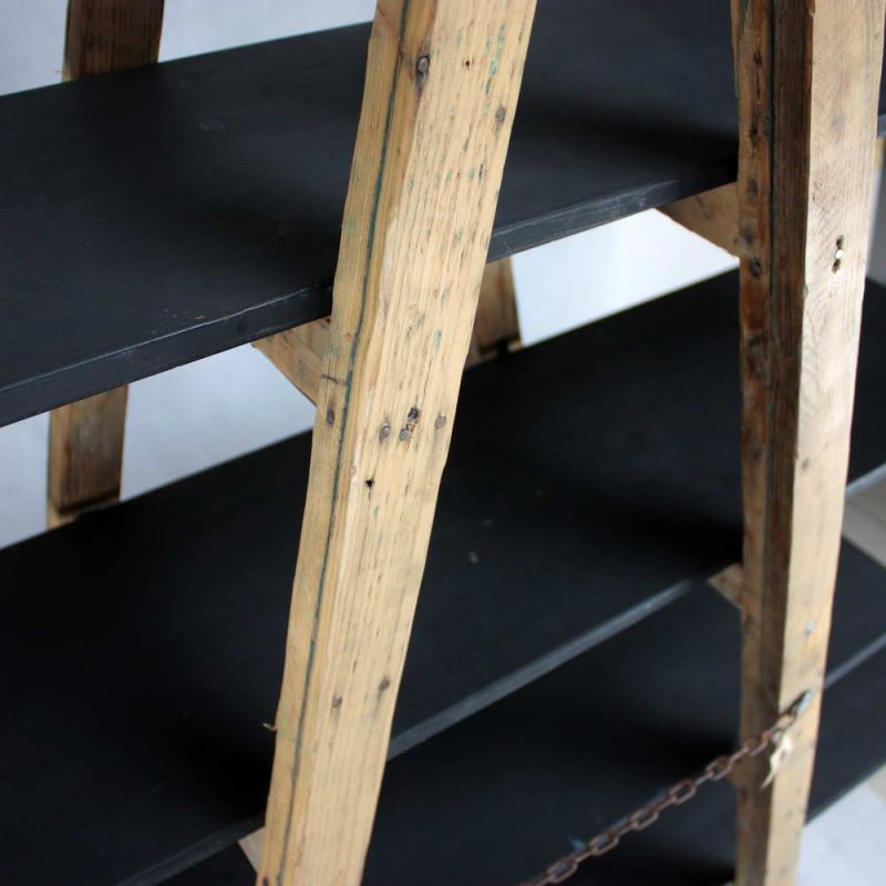 Old wooden ladder / shelf