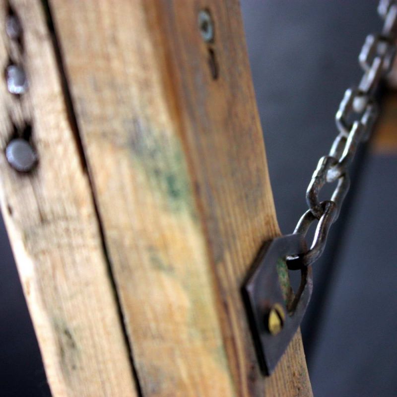 Old wooden ladder / shelf