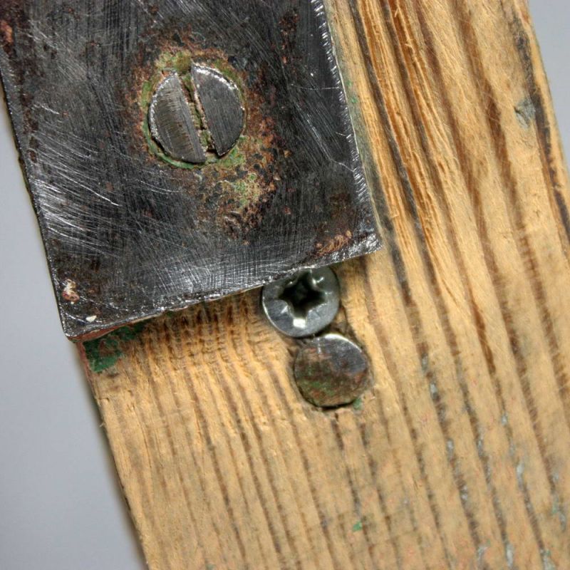 Old wooden ladder / shelf