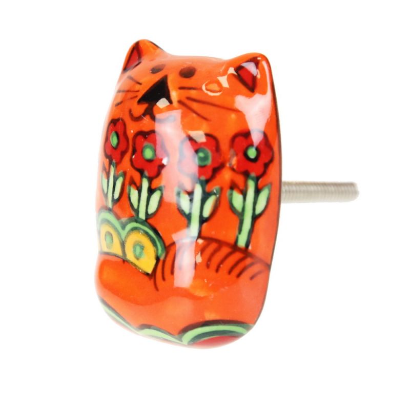 Ceramic Door Knob with 
Stainless Steel Fittings