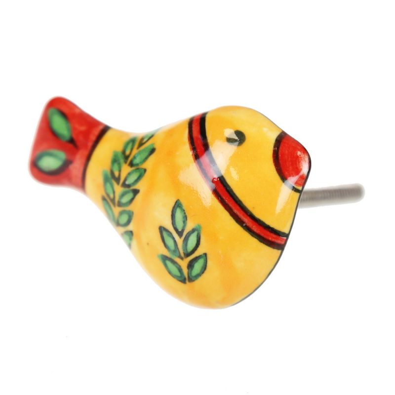 Ceramic Door Knob with 
Stainless Steel Fittings