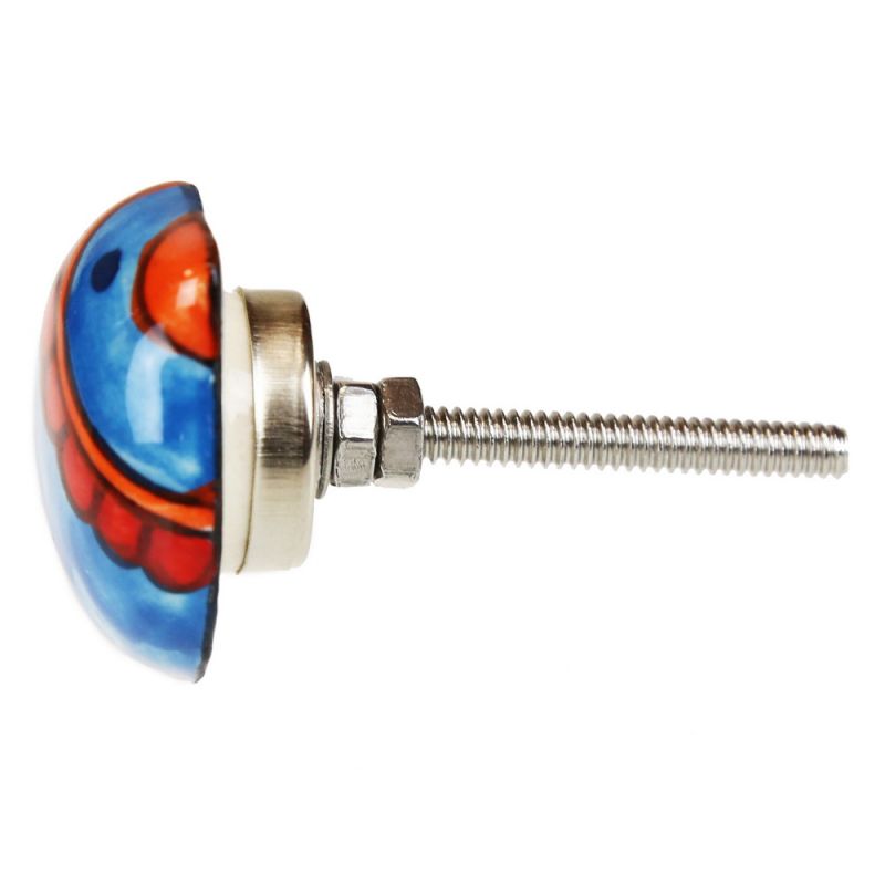 Ceramic Door Knob with 
Stainless Steel Fittings