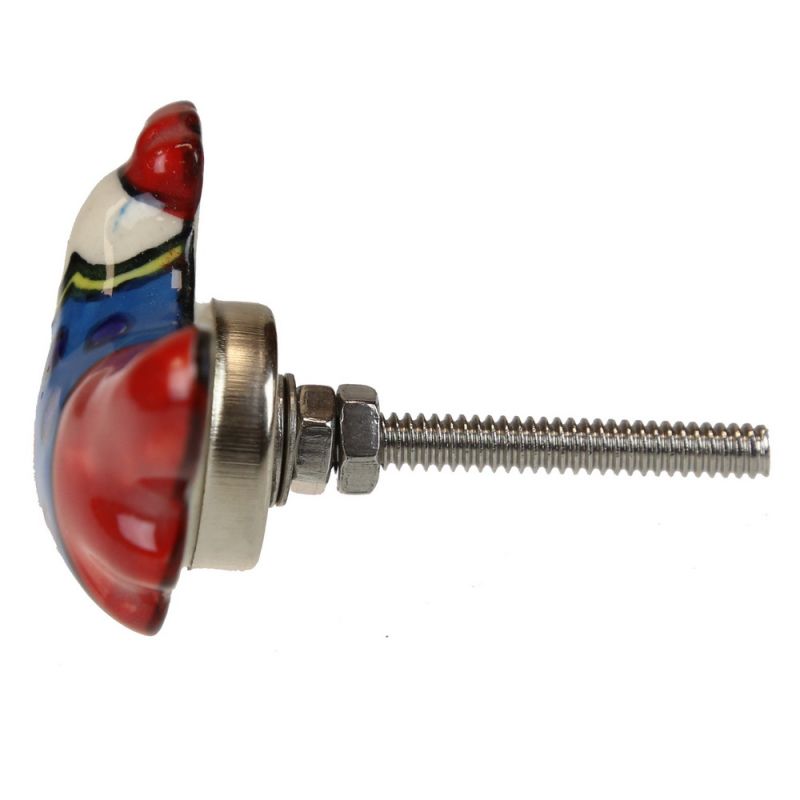 Ceramic Door Knob with 
Stainless Steel Fittings