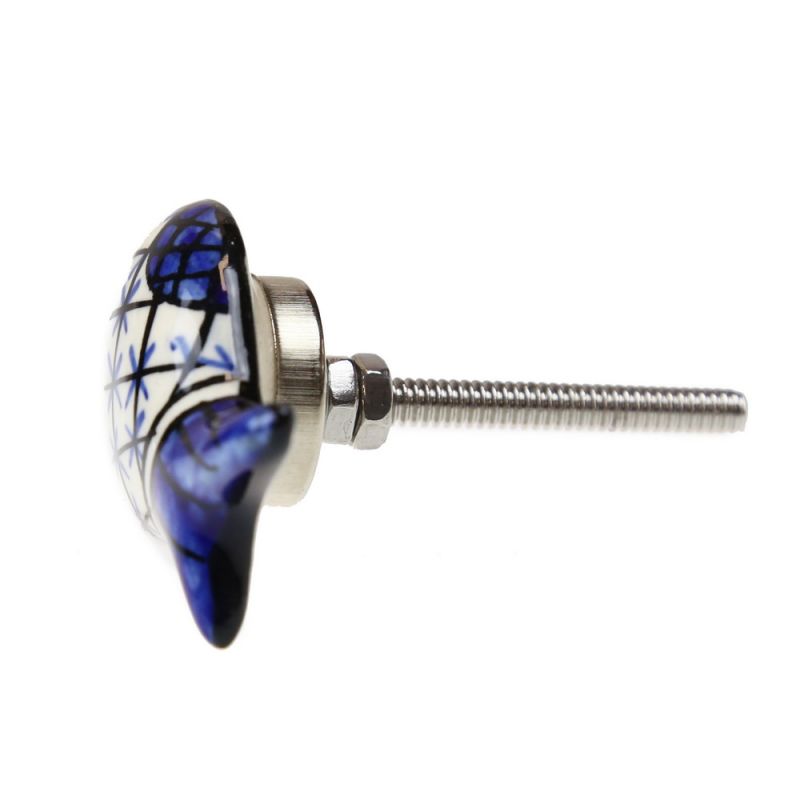 Ceramic Door Knob with 
Stainless Steel Fittings