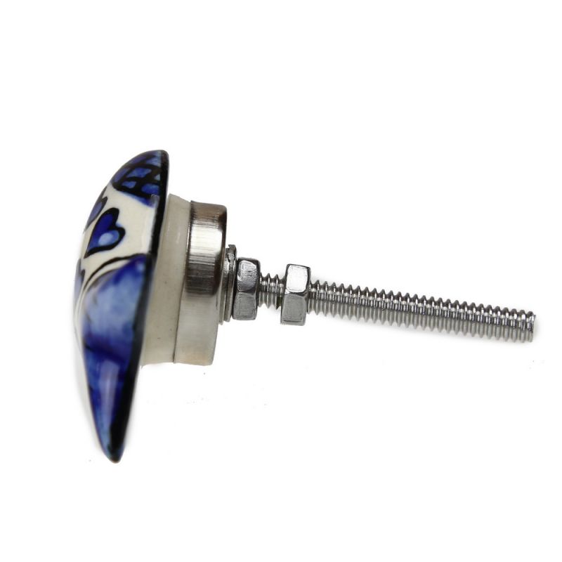 Ceramic Door Knob with 
Stainless Steel Fittings