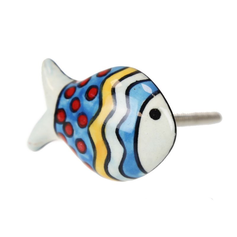 Ceramic Door Knob with 
Stainless Steel Fittings