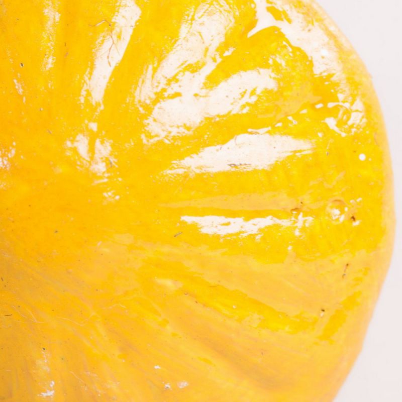 Amber yellow ecomix door knob 