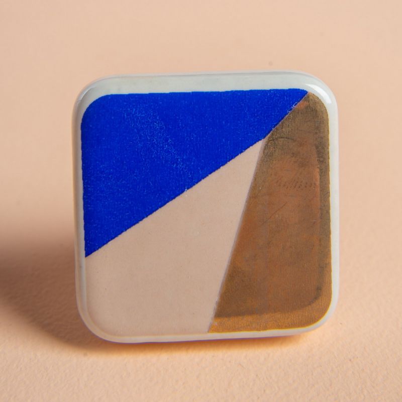 Πόμολο γεωμετρικό 6εκ.