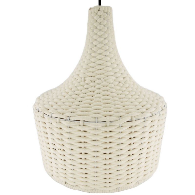 Ceiling light cotton 46x46x50cm-White