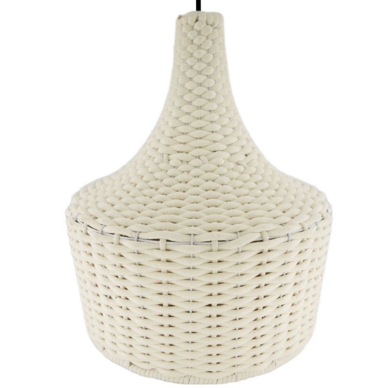 Ceiling light cotton 46x46x50cm-White