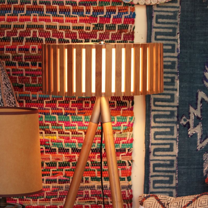 Λάμπα δαπέδου Ρετρό 