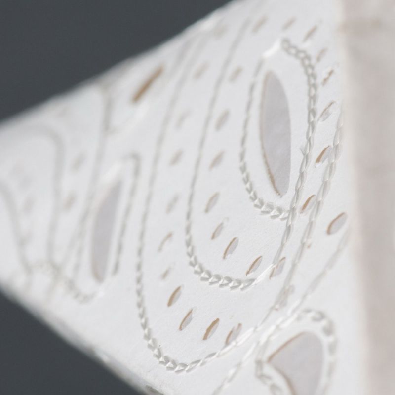 Αστέρι αμπαζούρ λευκό 50εκ.