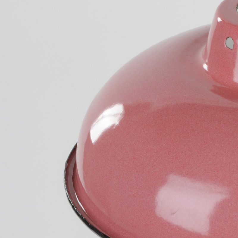 Καπ.λάμπας Ροζ 25,5εκ. εμαγιέ 