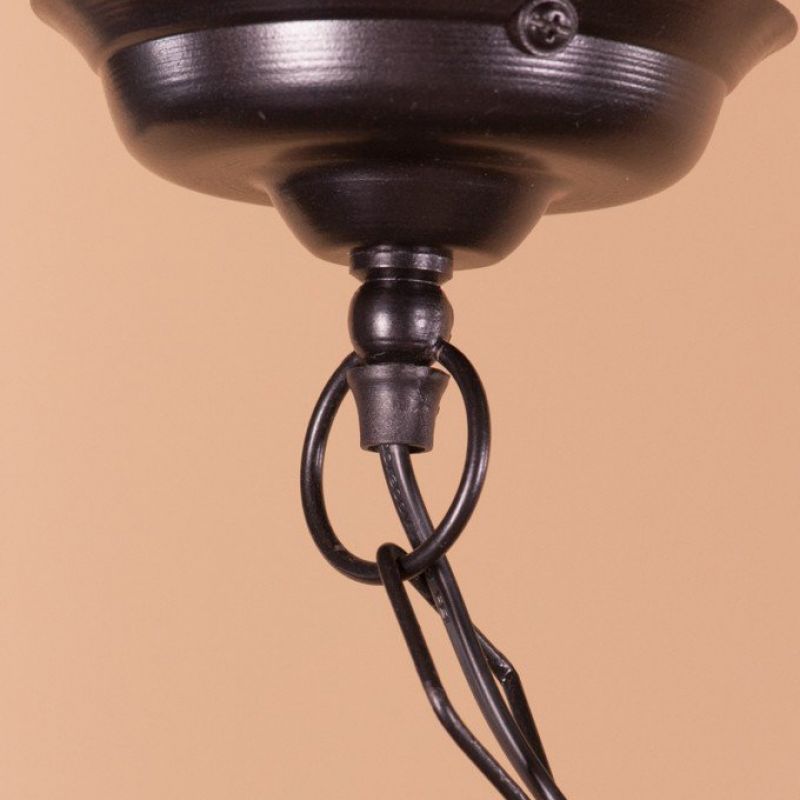 Φωτιστικό μακραμέ δαμασκηνί 70εκ.