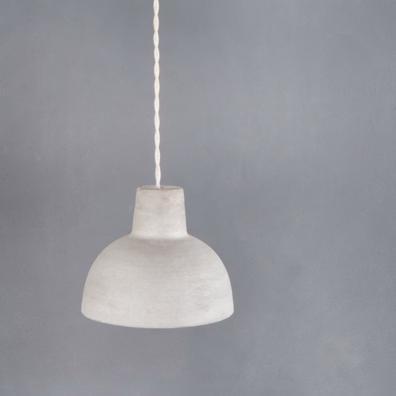 Cement lampshade Dia:18.5cm