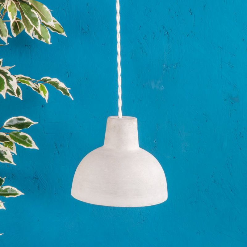 Cement lampshade Dia:18.5cm