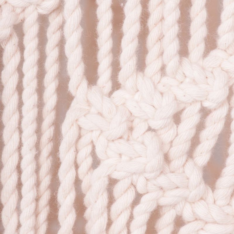 Μακραμέ φυσικό φωτιστικό 113εκ.τύμπανο