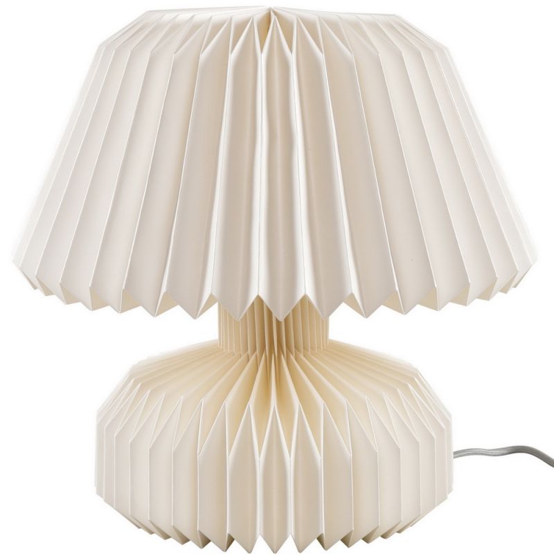 Mushroom pleated paper ori table lamp