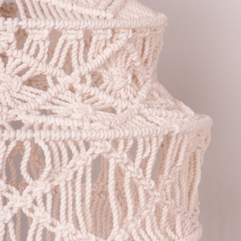 Μακραμέ φυσικό φωτιστικό 122εκ. 