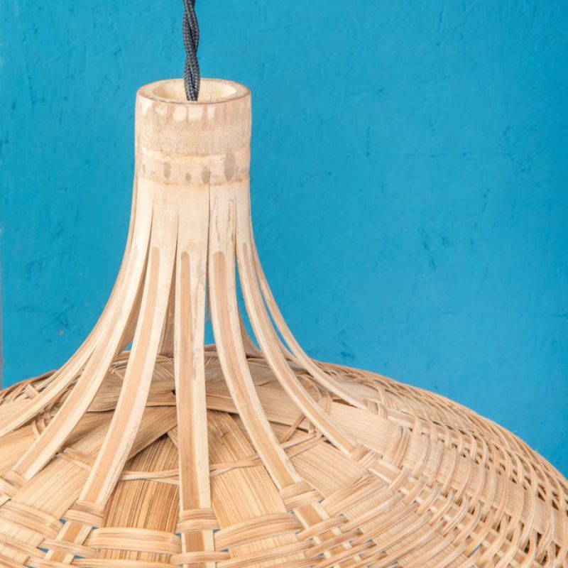 Bamboo lampshade H:24cm