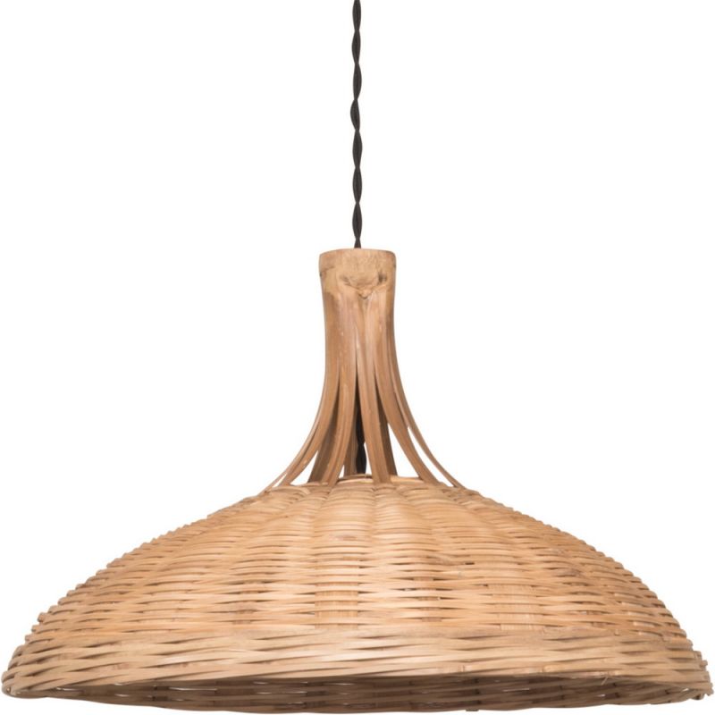 Bamboo lampshade H:24cm