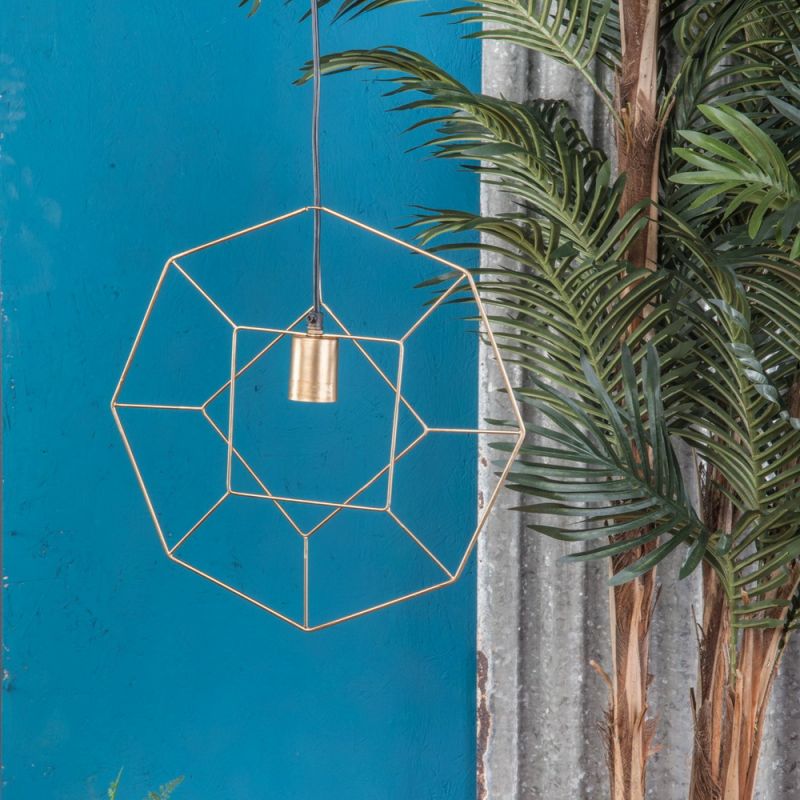 Φωτιστικό οροφής σύρμα πλακέ 37x36εκ.