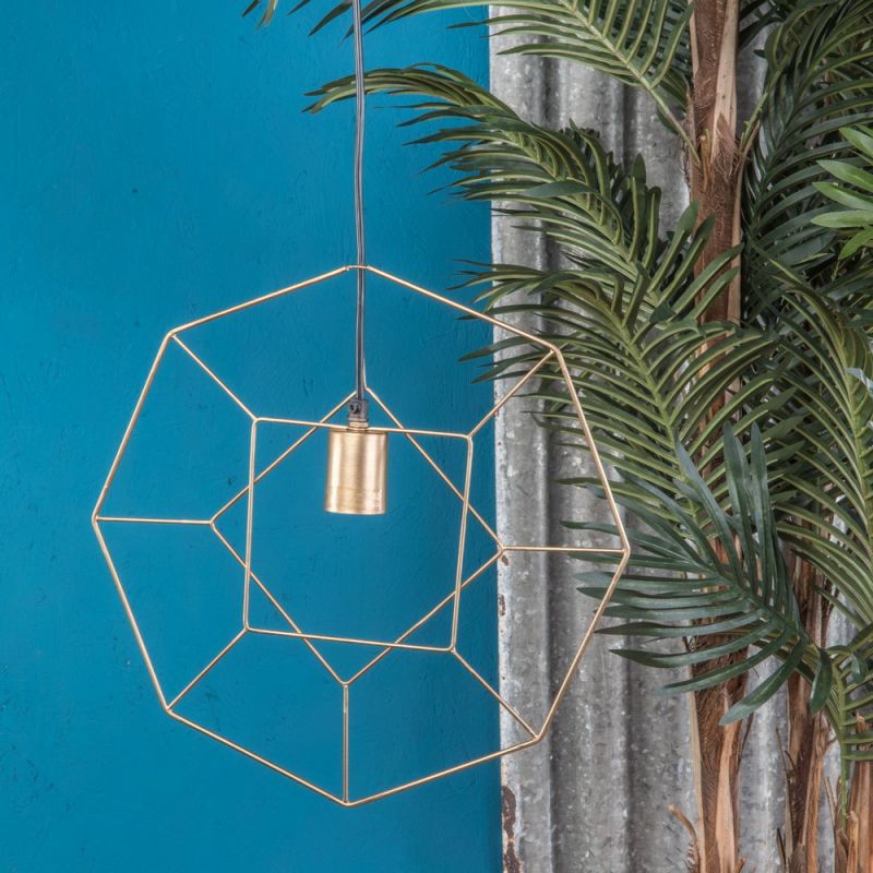 Φωτιστικό οροφής σύρμα πλακέ 37x36εκ.