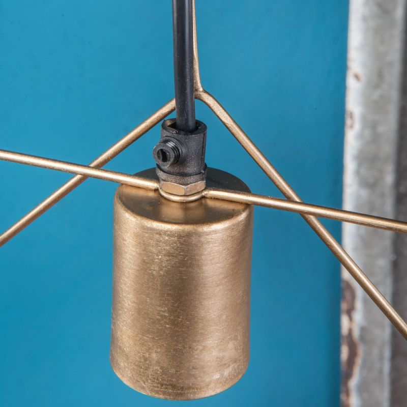 Φωτιστικό οροφής σύρμα πλακέ 37x36εκ.