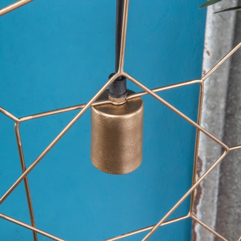 Φωτιστικό οροφής σύρμα πλακέ 37x36εκ.