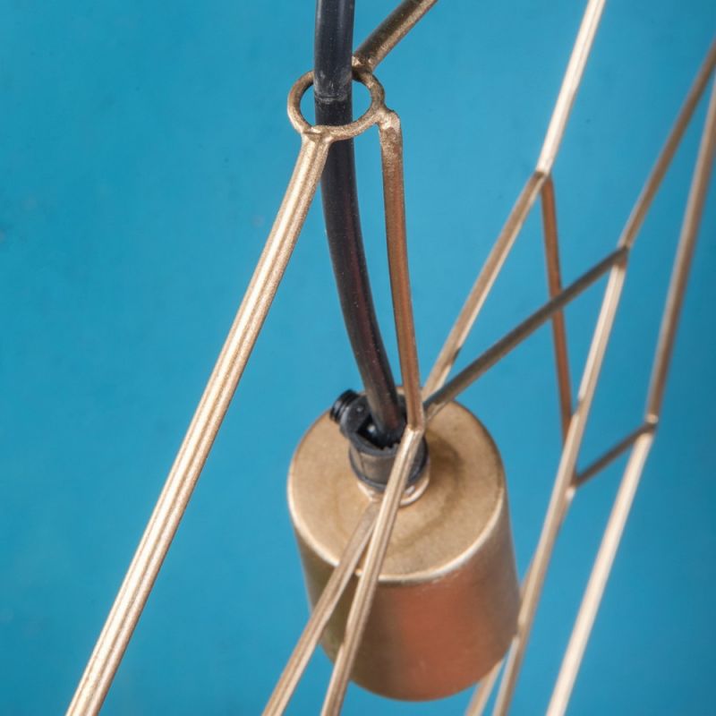 Φωτιστικό οροφής σύρμα πλακέ 37x36εκ.