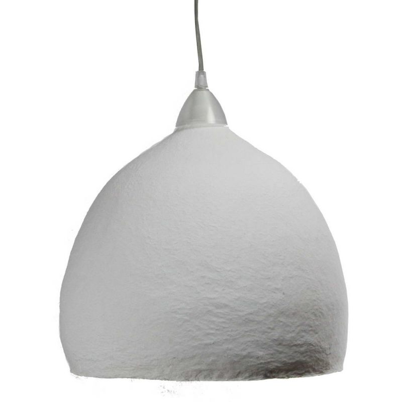 Cotton mache lamp 30,5cm