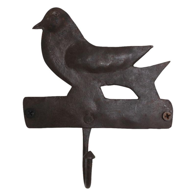 Iron coathanger bird 1 hook