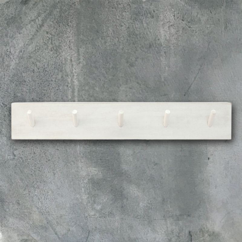 Κρεμάστρα ξύλινη 50εκ. - Λευκή