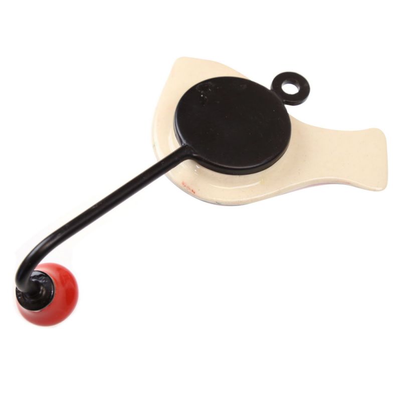 Ceramic and Iron Wall Hook