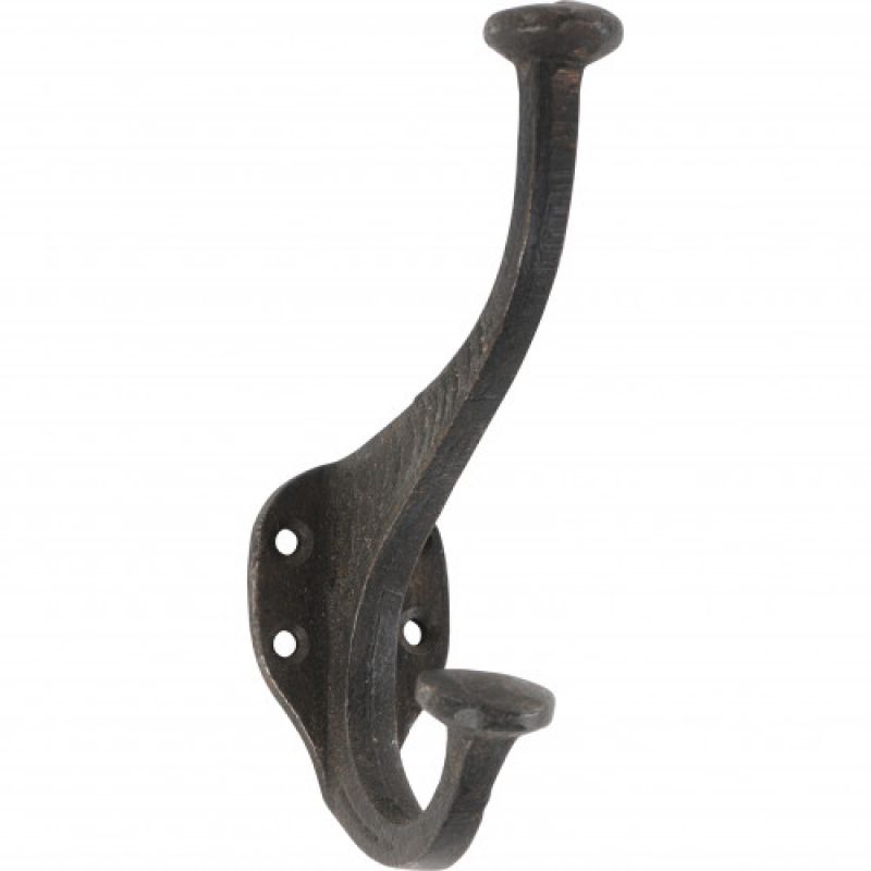 Iron hook with 4 screws