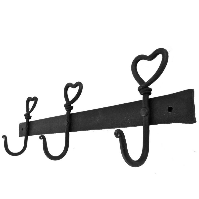 Κρεμάστρα σφυρήλατη 3 θέσεων