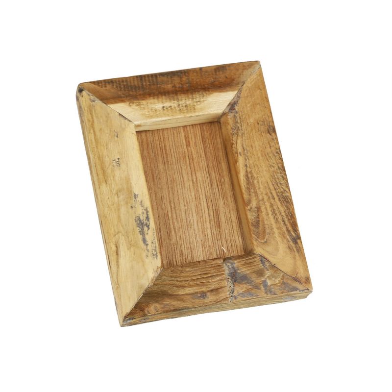 Κορνίζα ξύλο teak μικρή 19x14εκ.