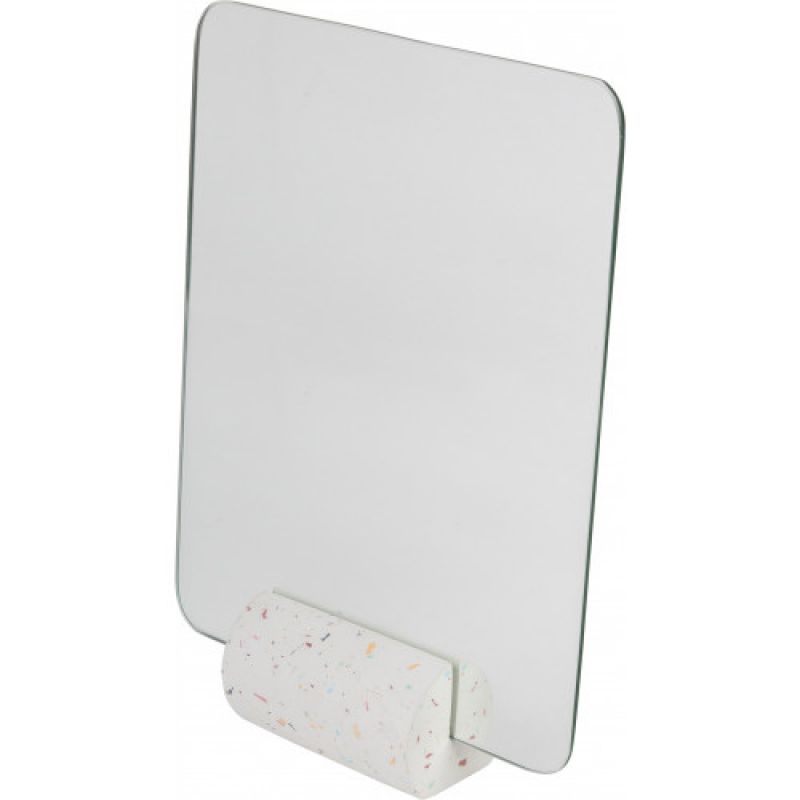 Mirror with concrete base 27.5cm