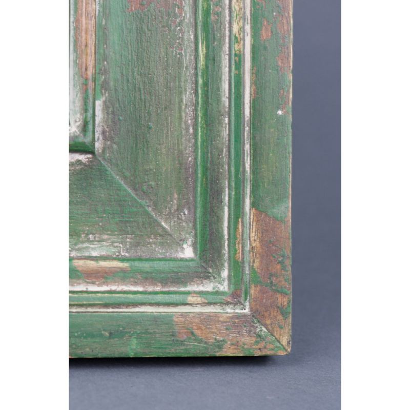 Wooden photo frame green finish 