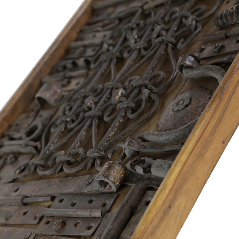 Hardware panel antique iron