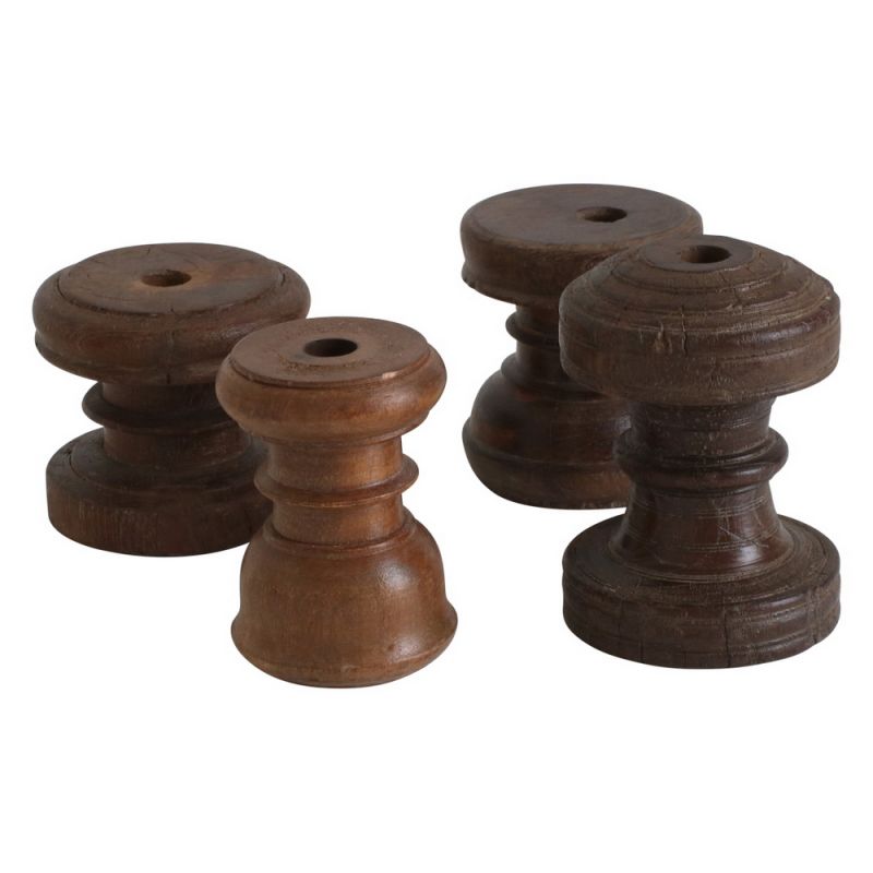Candle holder brown