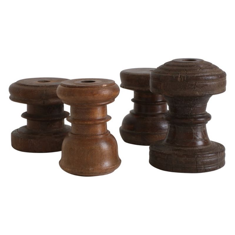 Candle holder brown