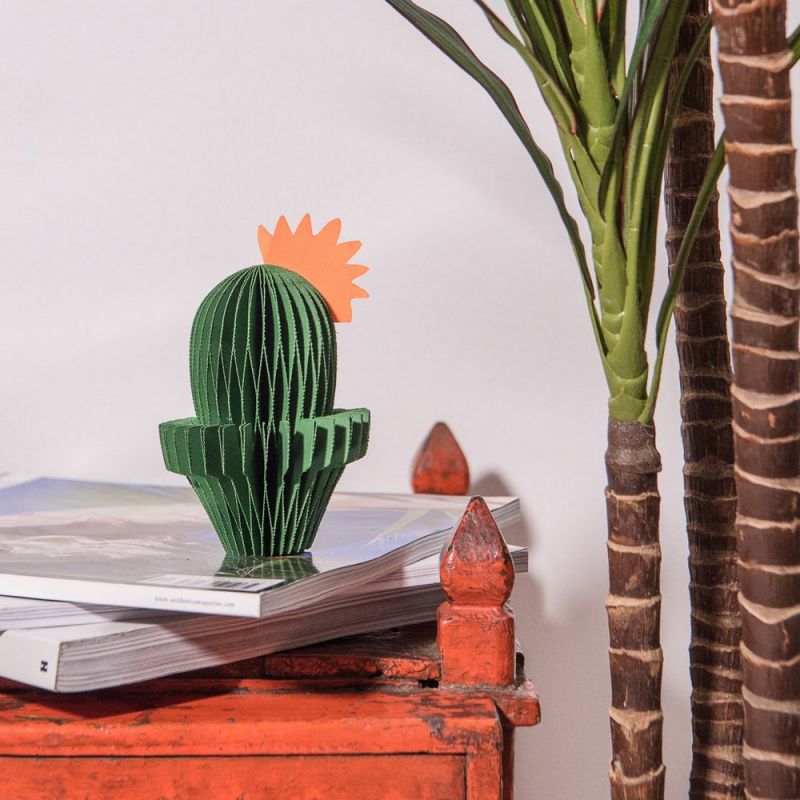 Κάκτος από χαρτί concertina 12,5εκ.