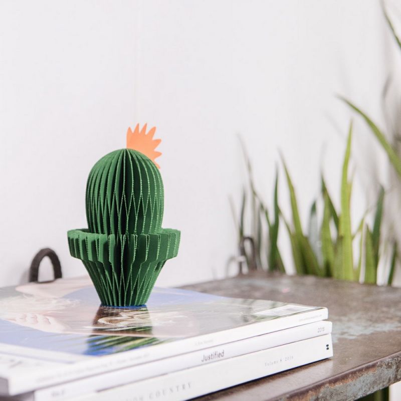 Κάκτος από χαρτί concertina 12,5εκ.