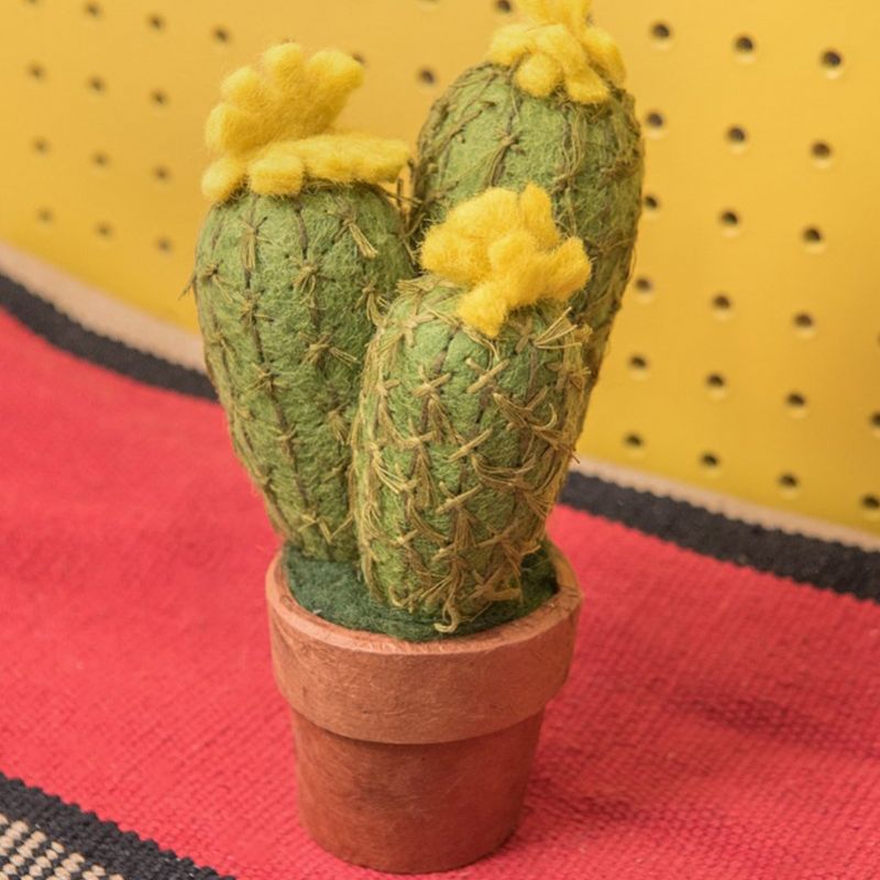Felt cactus decoration 22cm