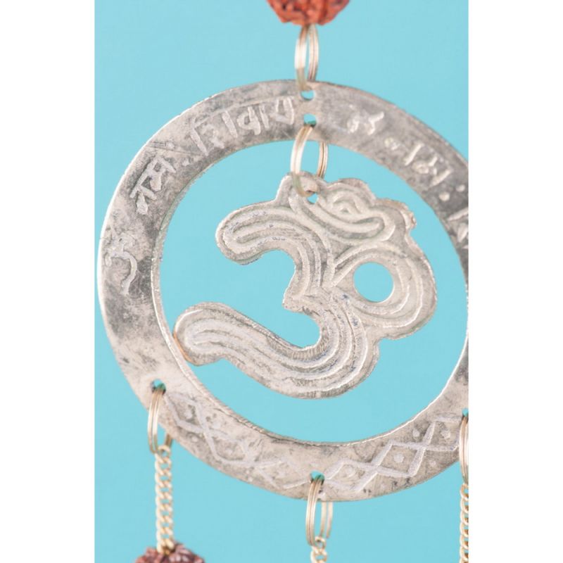 Hanging brass bell chimes om 26cm