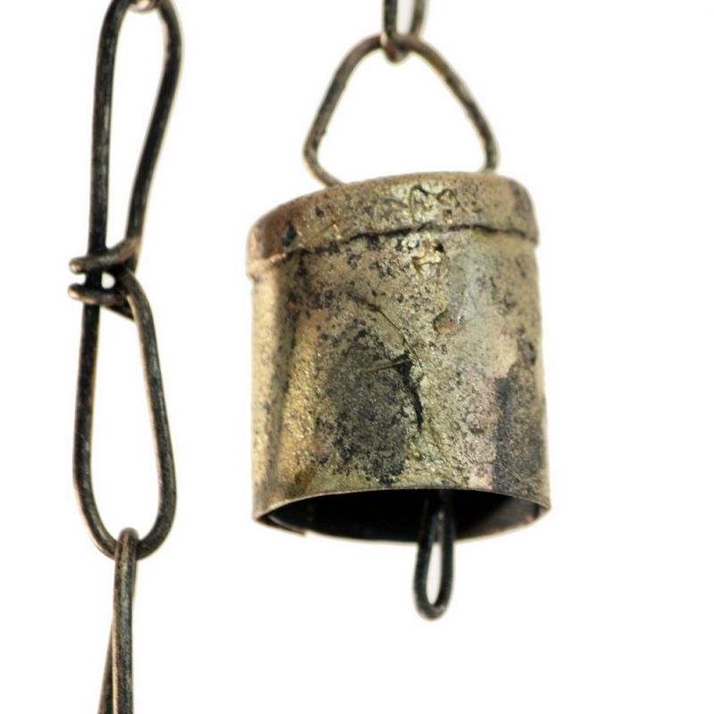 Windchime with 2 elephants and bells