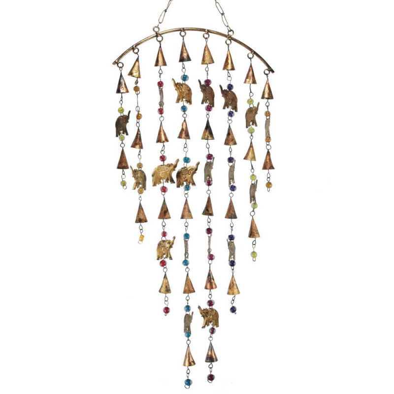 Elephant Windchime Mobile 68.5cm