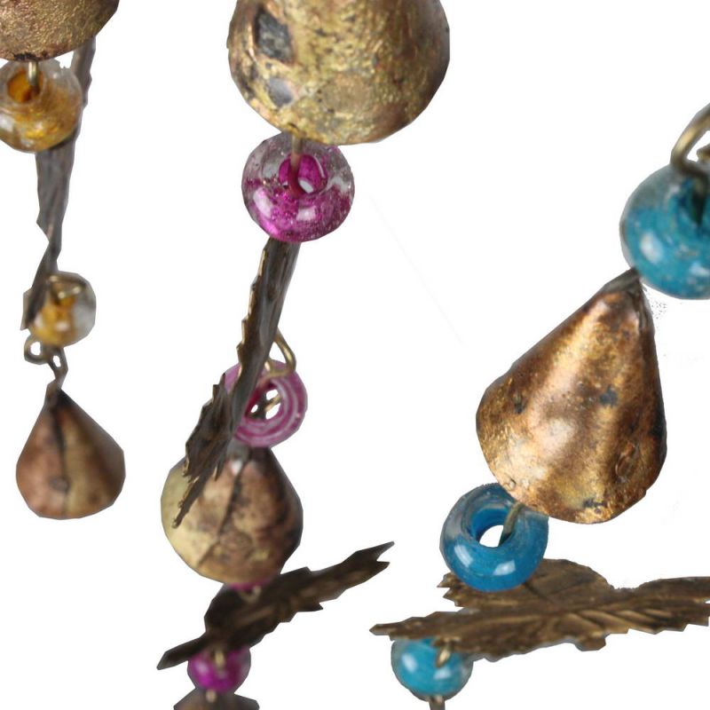 Leaf/Bird Windchime Mobile 86cm